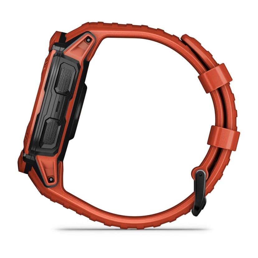 Garmin Instinct 2X Solar 2,79 cm (1.1") MIP 50 mm Digital 176 x 176 pixel Berøringsskærm Rød GPS (satellit)
