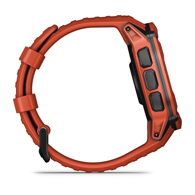 Garmin Instinct 2X Solar 2,79 cm (1.1") MIP 50 mm Digital 176 x 176 pixel Berøringsskærm Rød GPS (satellit)