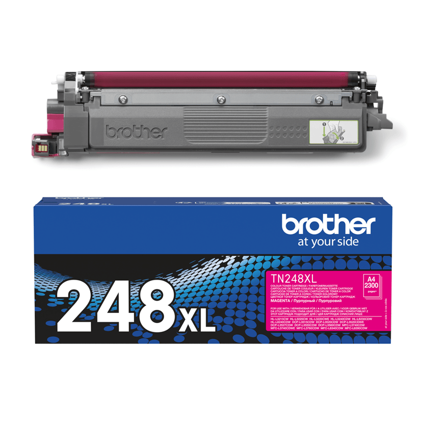 Brother Toner Magenta 2.3K TN-248XLM