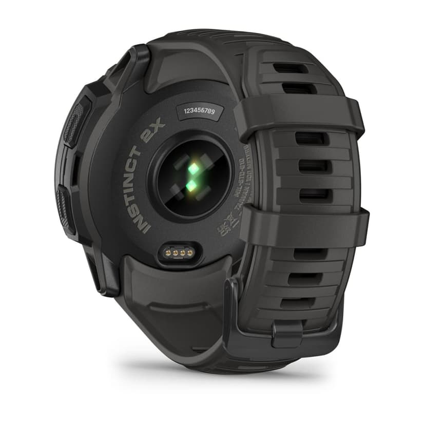 Garmin Instinct 2X Solar 2,79 cm (1.1") MIP 50 mm Digital 176 x 176 pixlar Pekskärm grafit GPS grafit