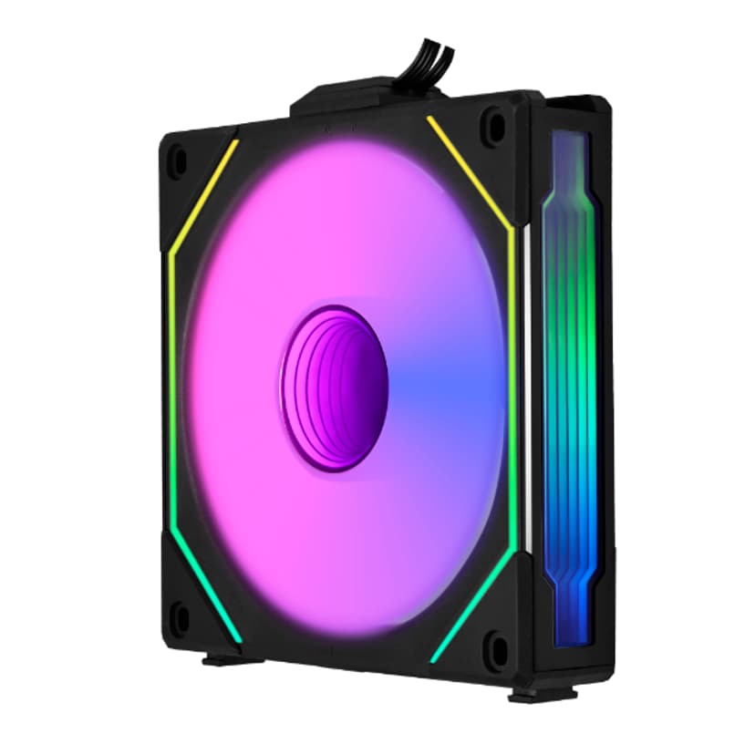 Lian-Li UNI SL 120 Infinity Reverse RGB PWM Vifte Sort