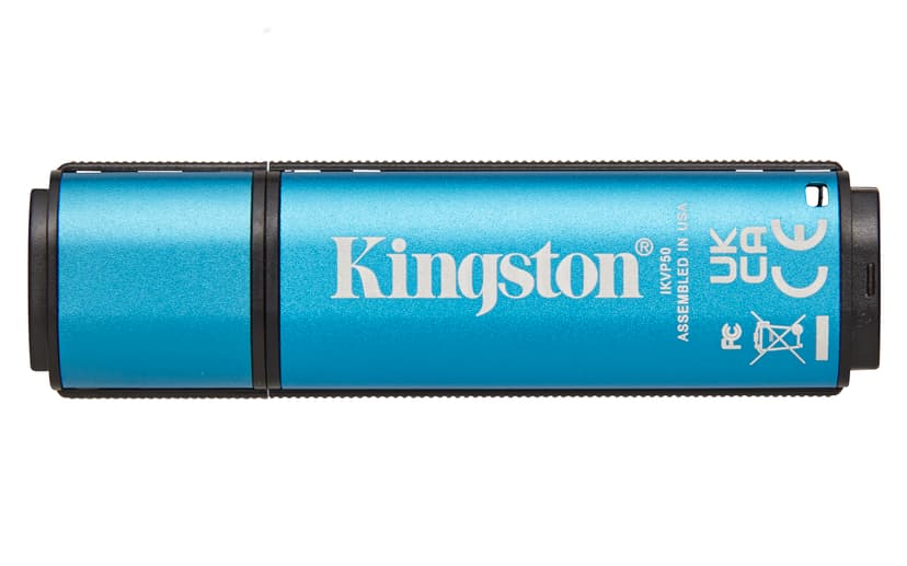 Kingston Ironkey Vault Privacy 50 512GB USB-A Svart, Blå