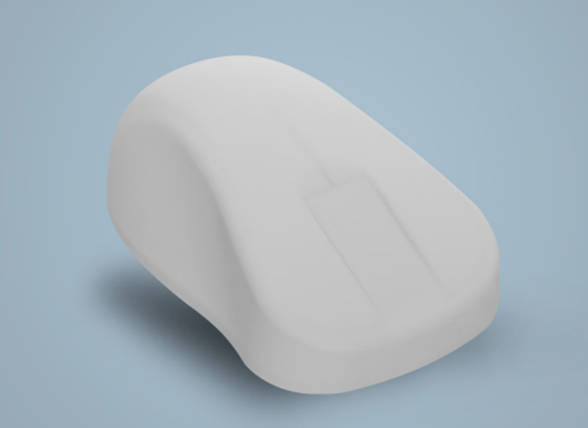 Contour Design Active Key ClassicClean Medical IP68 Sensor Scroll RF Trådlös Mus Vit