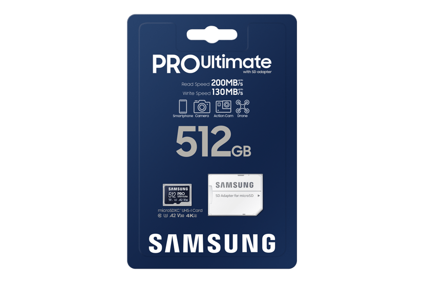 Samsung Pro Ultimate 512GB MicroSDXC UHS-I