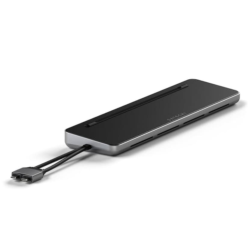 Satechi ST-DDSM Hölje för lagringsenheter Svart, Silver M.2 USB-ström