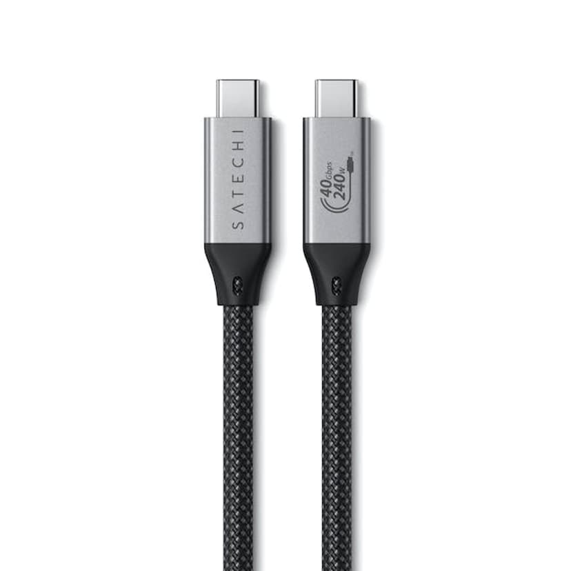 Satechi ST-YU4120M USB-kabel 1,2 m USB4 Gen 2x2 USB C Sort 1.2m USB-C USB-C Svart