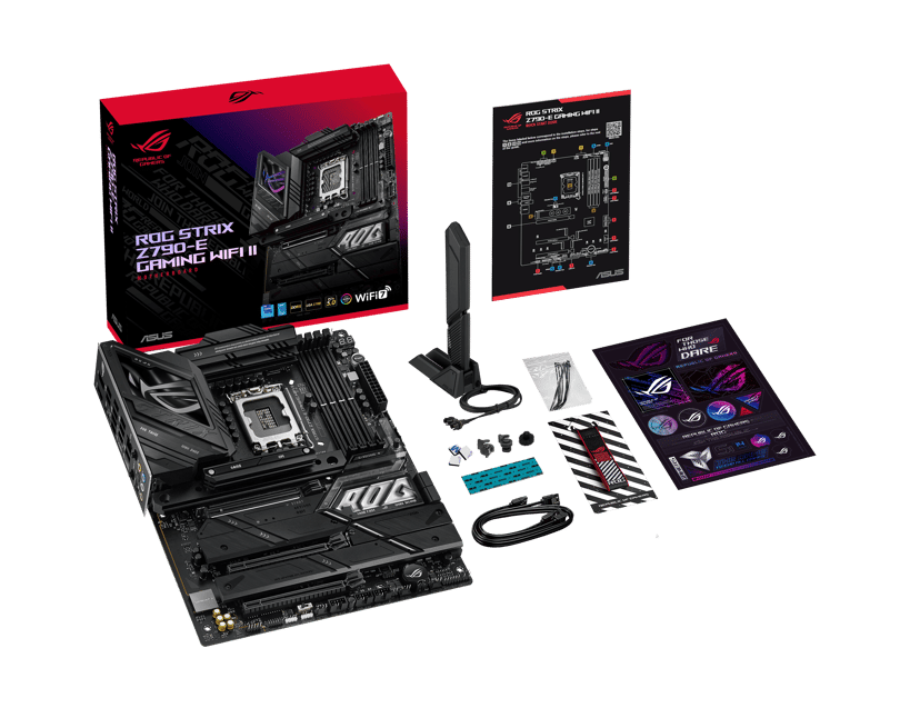 ASUS ROG Strix Z790-E Gaming Wifi II DDR5 LGA 1700 ATX Moderkort