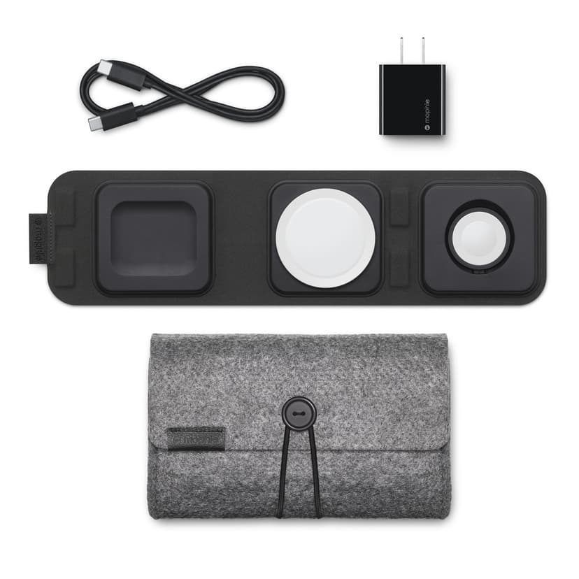Zagg 3-in-1 Travel Charger With MagSafe Sort