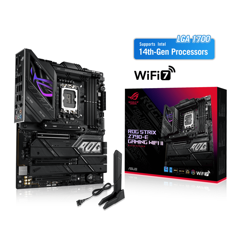 ASUS ROG Strix Z790-E Gaming Wifi II DDR5 LGA 1700 ATX Moderkort