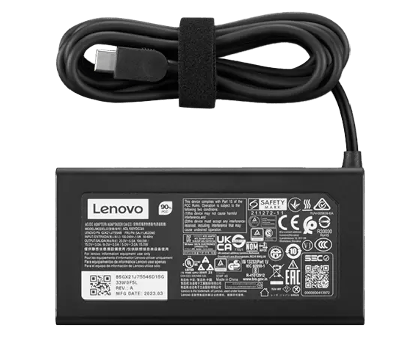 Lenovo 4X21M37469 strømadapter og vekselretter Innendørs 100 W Sort 100W