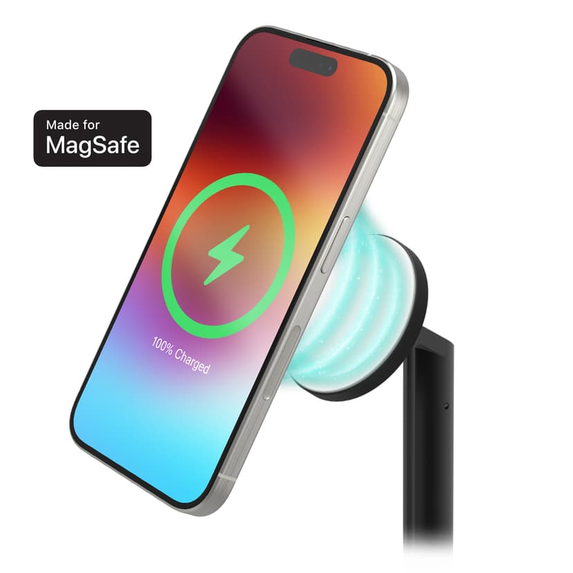 Zagg 3-in-1 Extendable Stand With MagSafe Svart