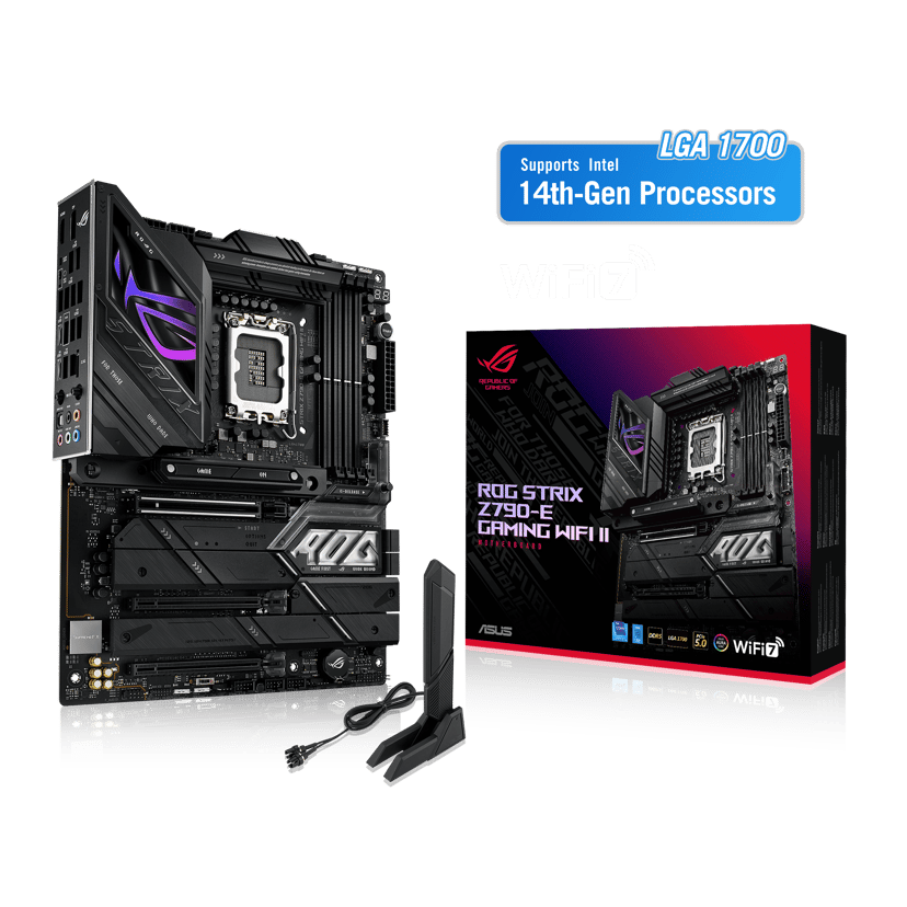 ASUS ROG Strix Z790-E Gaming Wifi II DDR5 LGA 1700 ATX Moderkort