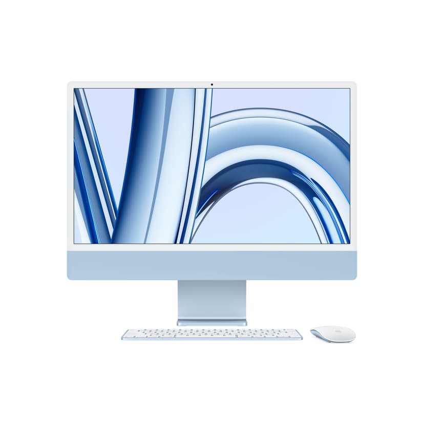 Apple iMac (2023) 24" Blå M3 8GB 256GB 23.5"