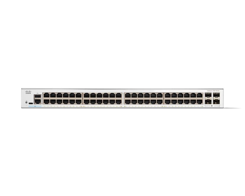 Cisco Catalyst C1300 Managed 48x1GbE 4xGbE SFP Switch