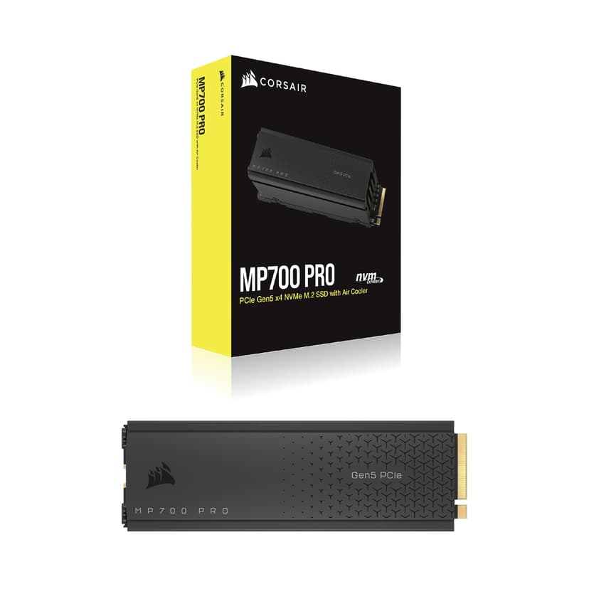 Corsair MP700 PRO 1TB GEN5 X4 2.0 SSD Heatsink M.2 PCIe 5.0