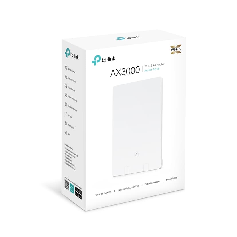 TP-Link Archer Air R5 trådløs router Gigabit Ethernet Dual-band (2,4 GHz / 5 GHz) Hvid