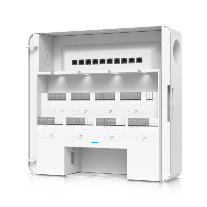 Ubiquiti EAH-8 lås till säkerhetsdörrar Skåp 8 dörr/dörrar Ethernet