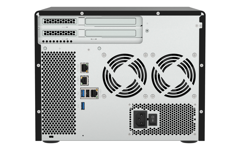 QNAP TS-855X SAN Tower Intel Atom® C5125 8 GB DDR4 0 TB QNAP QTS Zwart