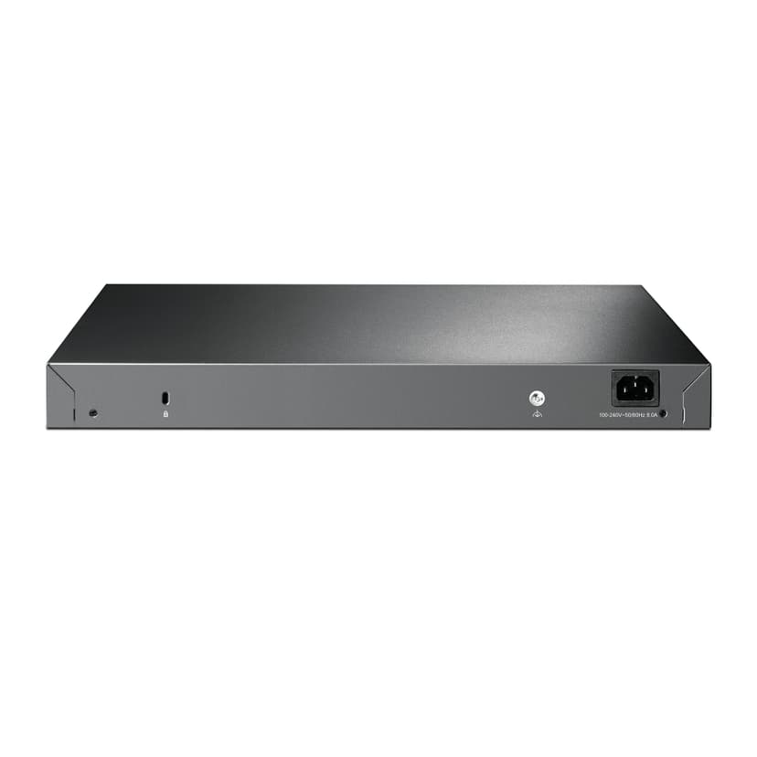 TP-Link JetStream TL-SG3428XPP-M2 nätverksswitchar hanterad L2+ 2.5G Ethernet (100/1000/2500) Strömförsörjning via Ethernet (PoE) stöd 1U Svart