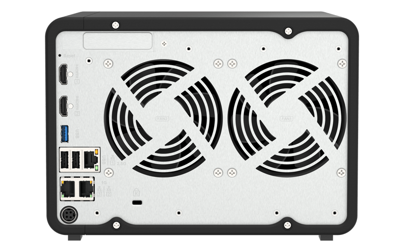 QNAP TS-AI642-8G NAS- & lagringsservrar Tower Arm Cortex-A76 8 GB Svart