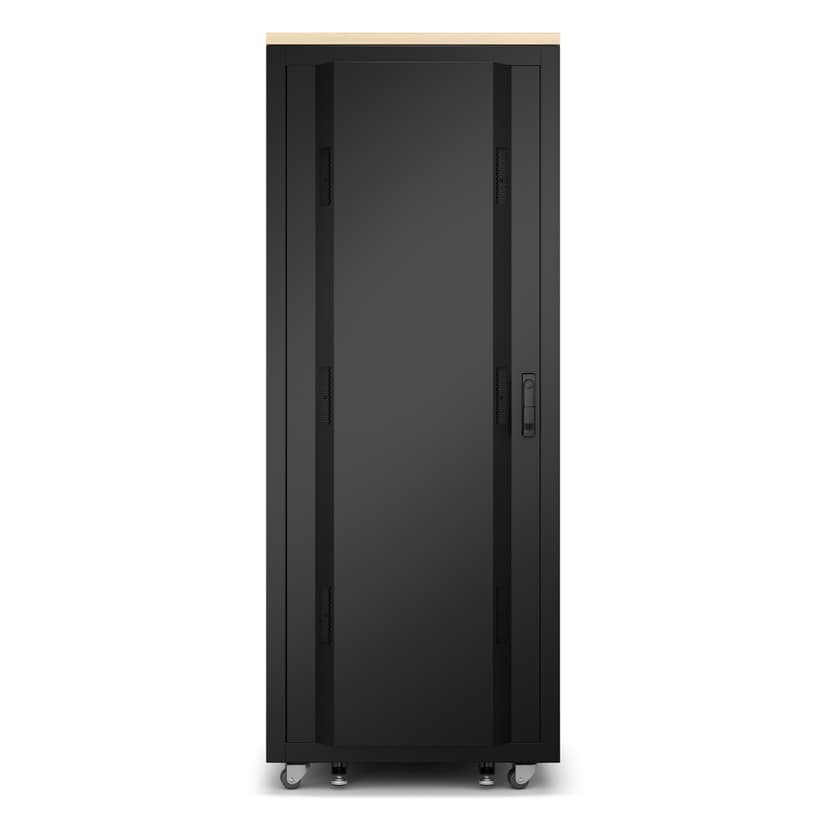 APC AR4038LIA rack 38U Fristående rack Svart, Lönnfärgad