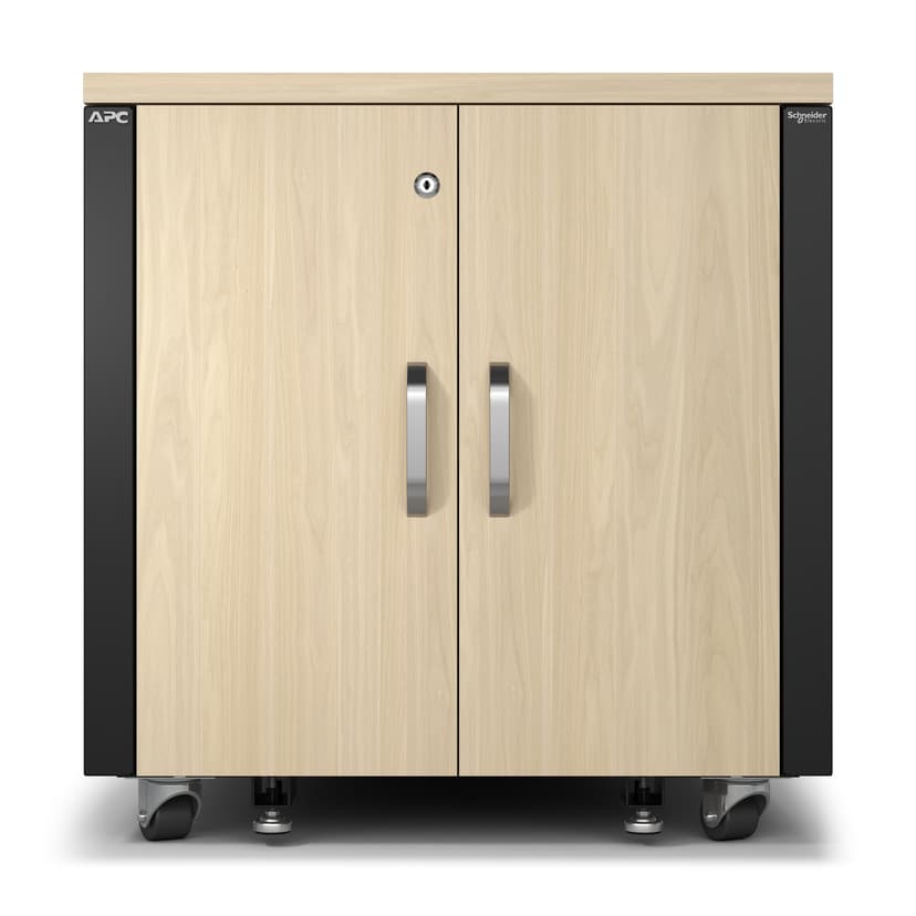 APC NetShelter CX AR4012IA - 12U, Geluiddempend en geventileerd 19 inch server rack