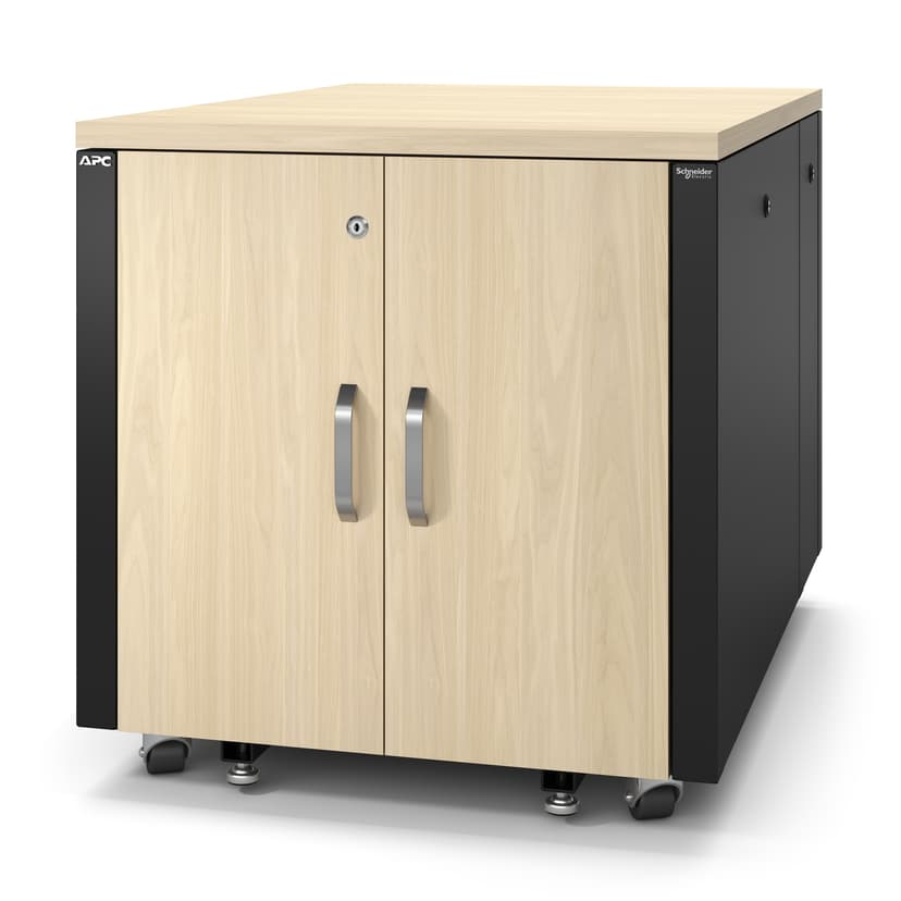 APC NetShelter CX AR4012IA - 12U, Geluiddempend en geventileerd 19 inch server rack