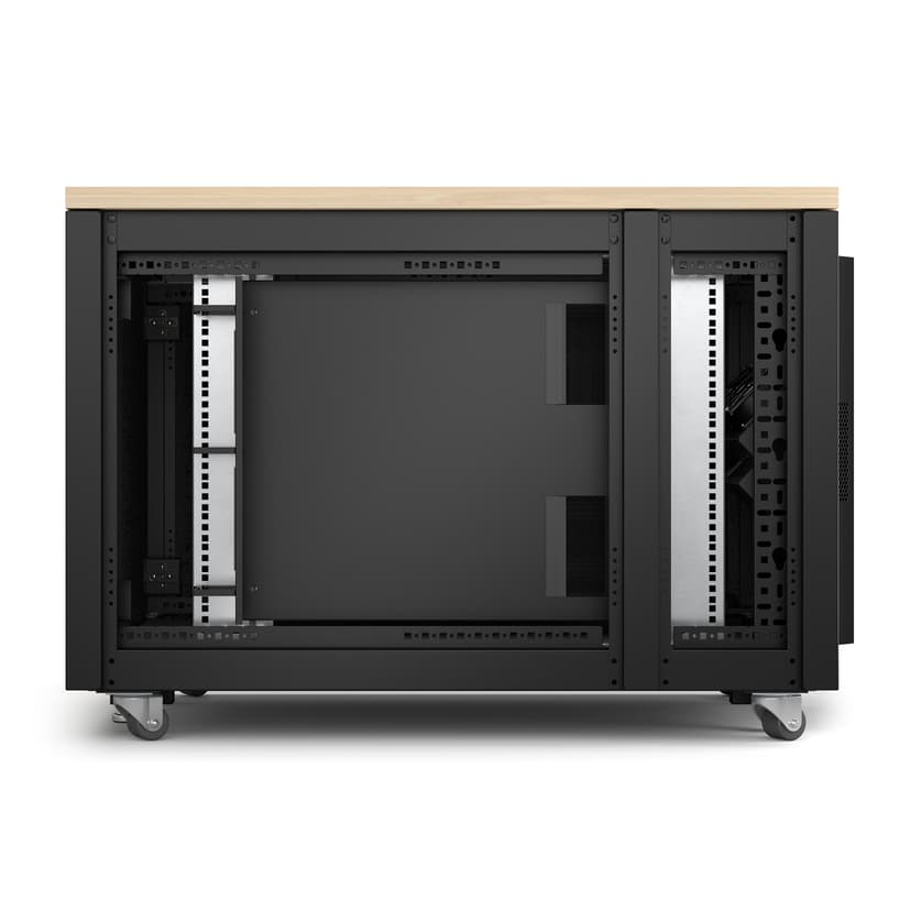 APC NetShelter CX AR4012IA - 12U, Geluiddempend en geventileerd 19 inch server rack