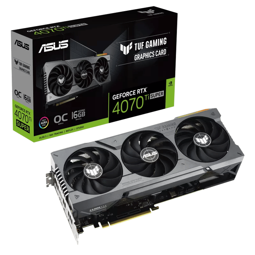 ASUS GeForce RTX 4070 TI Super OC TUF Gaming 16GB