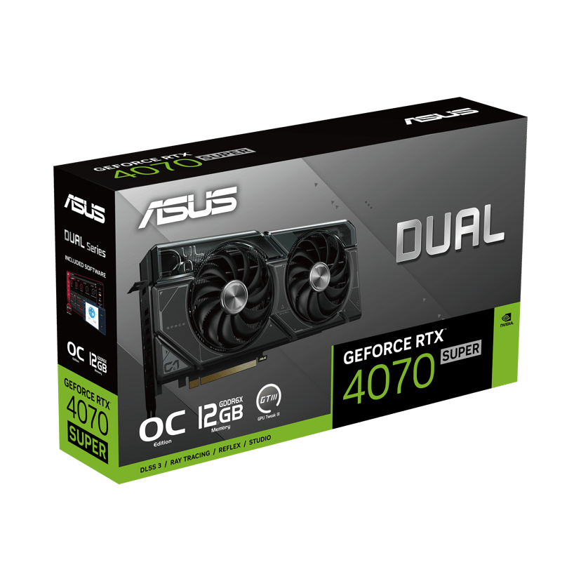 ASUS GeForce RTX 4070 Super OC Dual 12GB