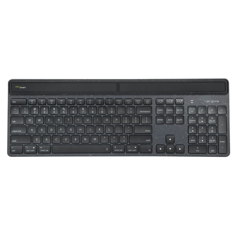 Targus Energy Harvesting EcoSmart™ Keyboard Langaton Pohjoismainen
