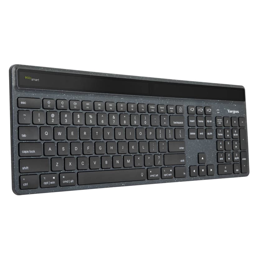 Targus Energy Harvesting EcoSmart™ Keyboard Langaton Pohjoismainen