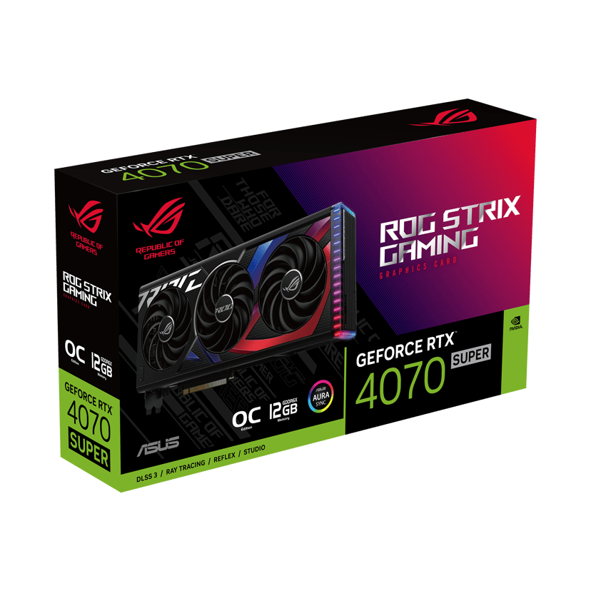 ASUS GeForce RTX 4070 Super OC ROG Strix 12GB