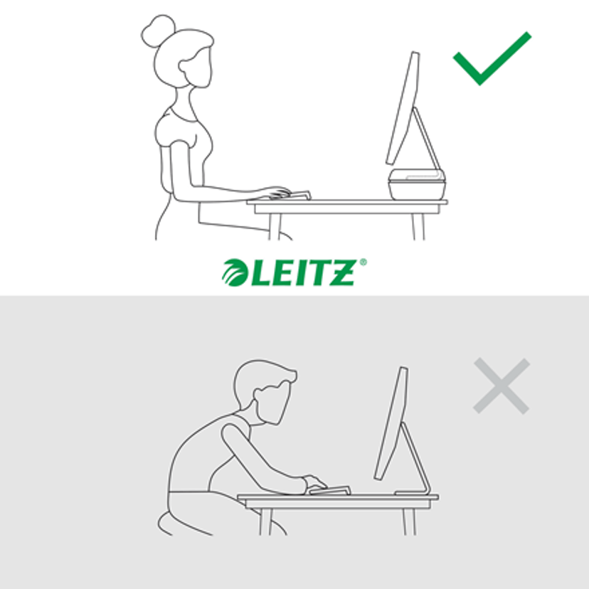 Leitz Ergo Verstelbare Monitorstandaard