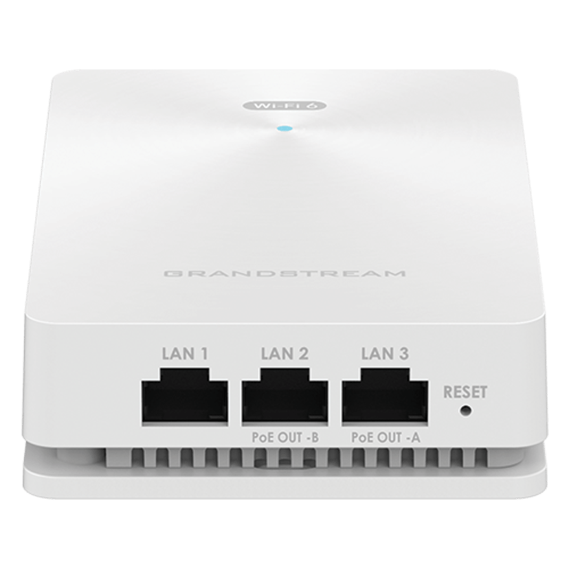 Grandstream Networks GWN7661 access-punkter för trådlösa nätverk 1201 Mbit/s Vit Strömförsörjning via Ethernet (PoE) stöd