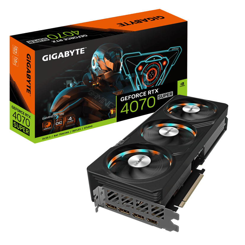 Gigabyte GeForce RTX 4070 Super Gaming OC 12GB