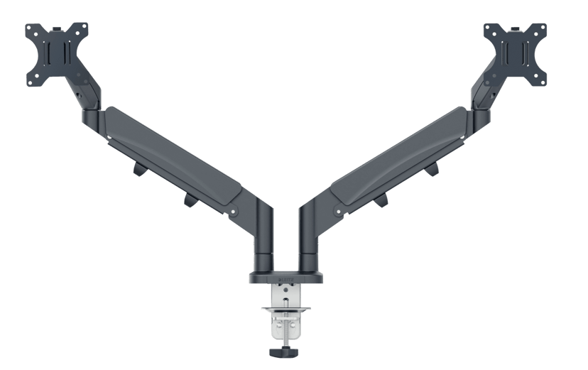 Leitz Ergo tilaa säästävä kaksoismonitorivarsi