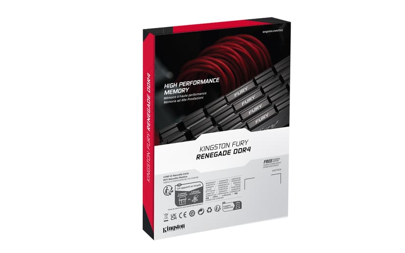 Kingston Fury Renegade Black 128GB 3600MT/s DDR4 288-pin DIMM