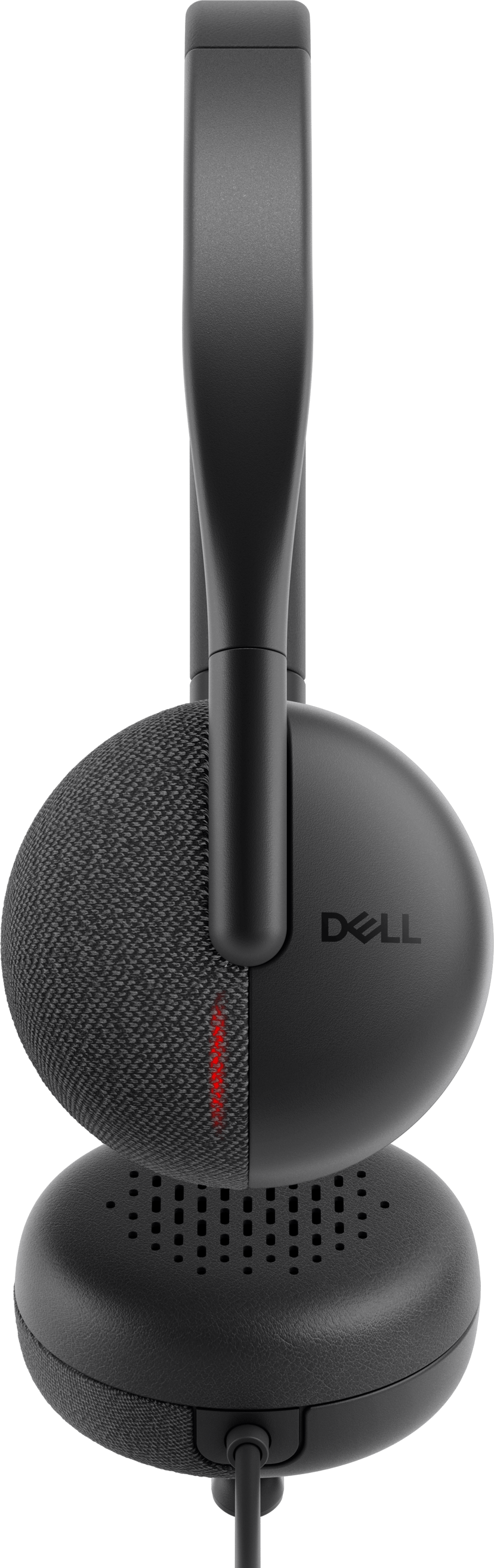 Dell Wired Headset WH3024 Sort Pute/ringsett USB Type-C Microsoft Teams Sort