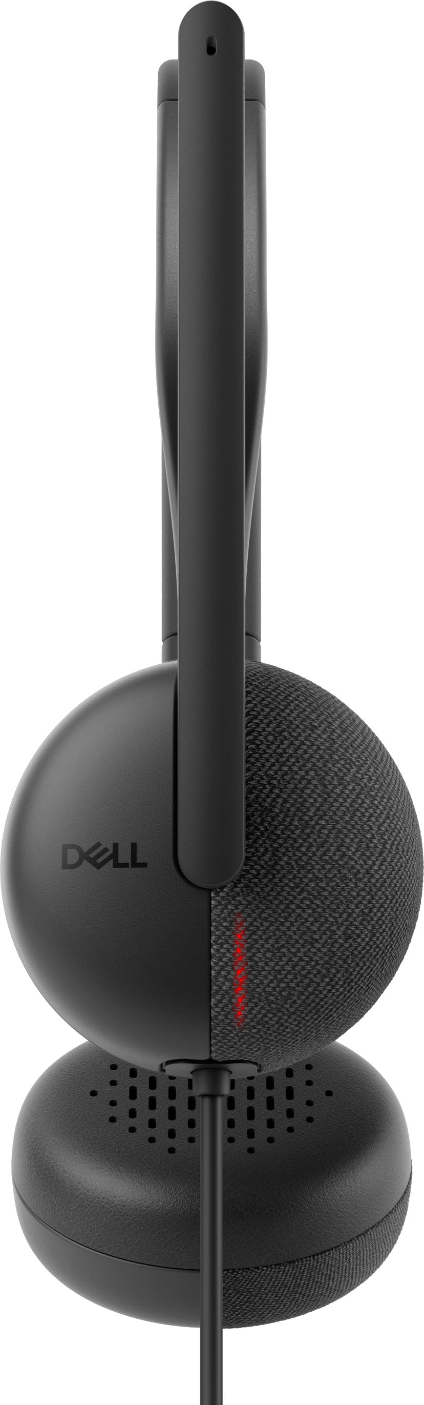 Dell Wired Headset WH3024 Sort Pute/ringsett USB Type-C Microsoft Teams Sort