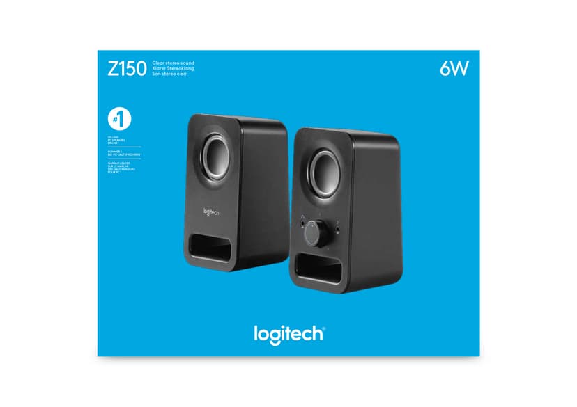Logitech Z150 Sort