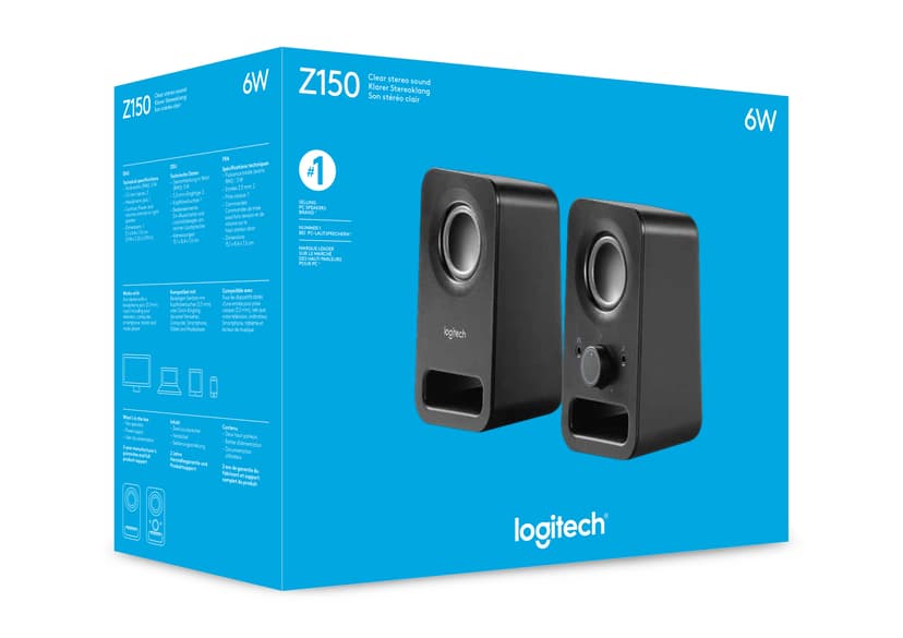 Logitech Z150 Sort