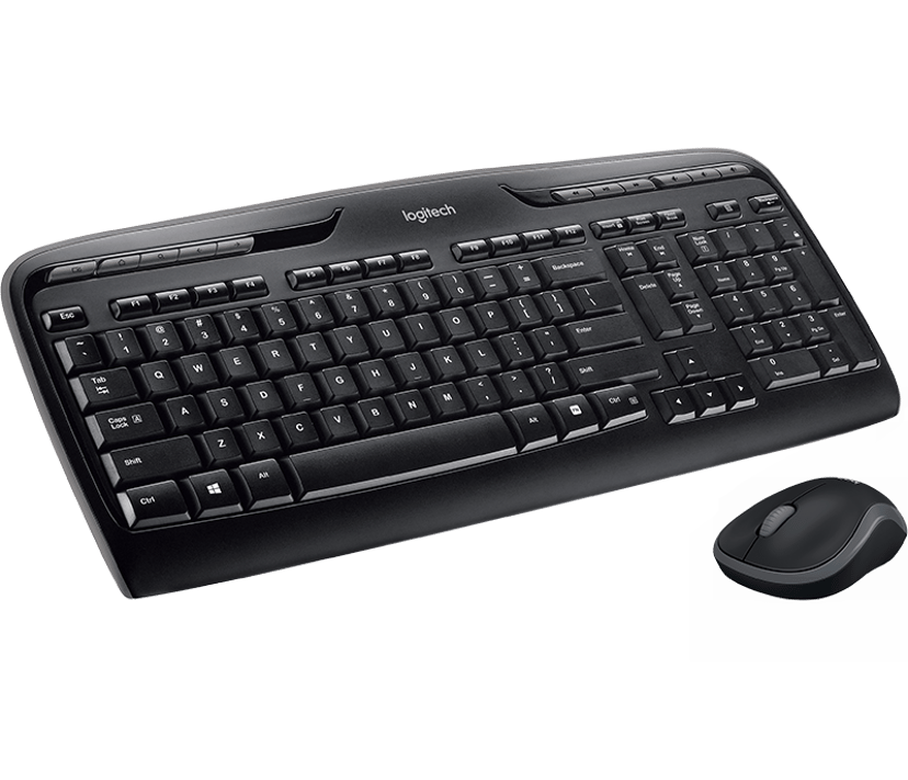 Logitech Wireless Combo MK330 Trådløs Nordisk