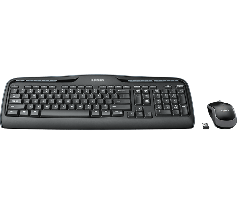 Logitech Wireless Combo MK330 Trådløs Nordisk