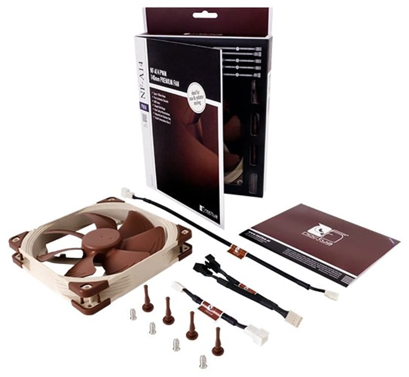 Noctua NF-A14 PWM 140MM Tuuletin Ruskea