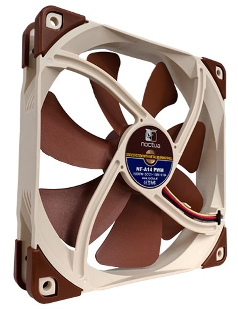 Noctua NF-A14 PWM 140MM Tuuletin Ruskea