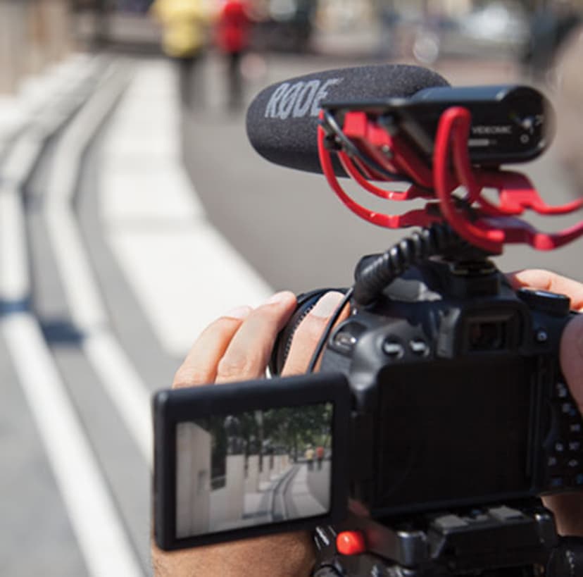 Røde VideoMic med Rycote-upphänging