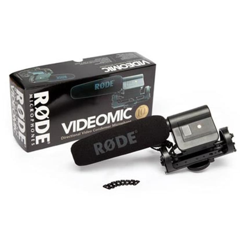 Røde VideoMic med Rycote-upphänging