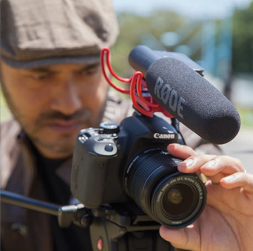 Røde VideoMic med Rycote-upphänging