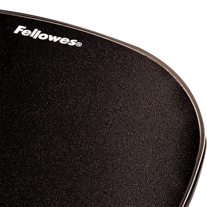 Fellowes Gel Crystal Black -hiirimatto ja -rannetuki